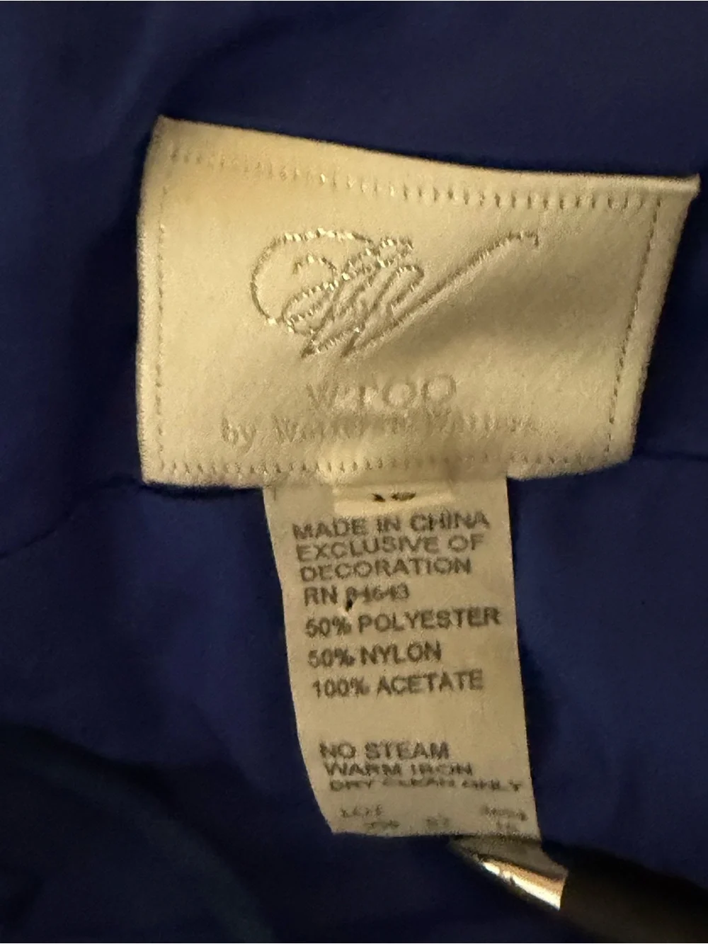 WTOO by Watters & Watters -SZ 10- Blue Formal Fit & Flare Dress